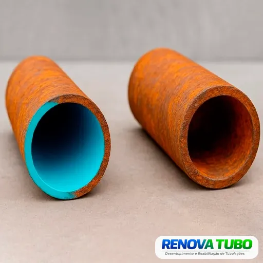 Rehabilitación de tuberías con resina