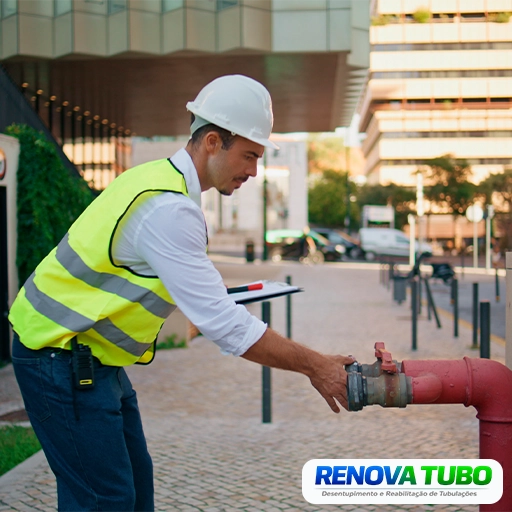 Diagnóstico interno de tubagens